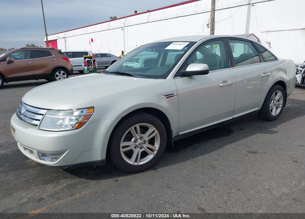 2008 FORD TAURUS SEL VIN: 1FAHP24W28G105401