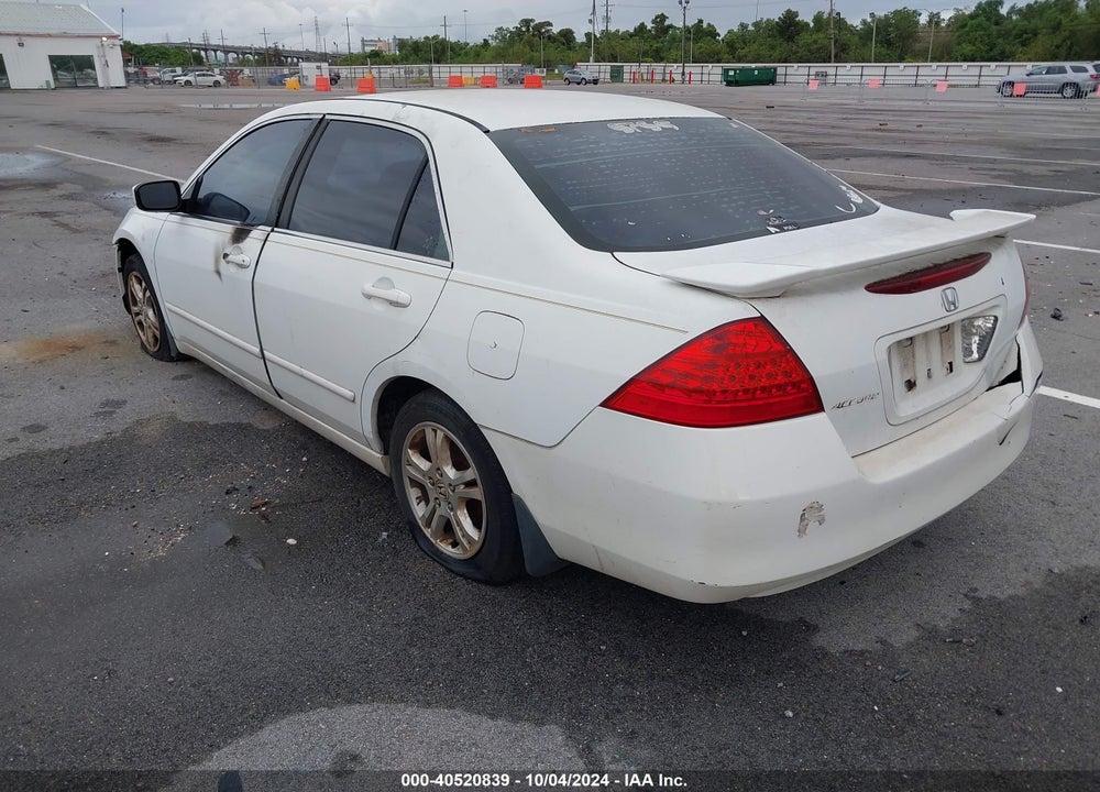 2006 HONDA ACCORD 2.4 EX VIN: 1HGCM56796A179002