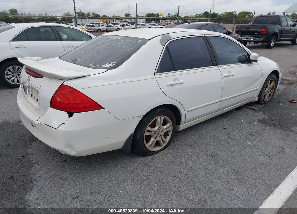 2006 HONDA ACCORD 2.4 EX VIN: 1HGCM56796A179002
