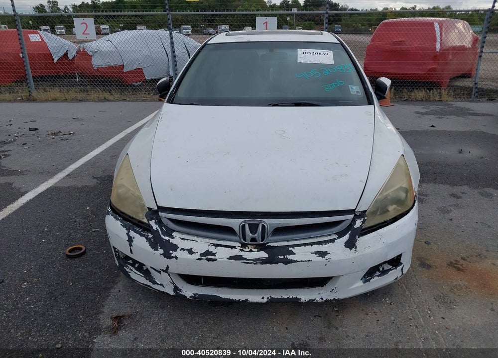 2006 HONDA ACCORD 2.4 EX VIN: 1HGCM56796A179002