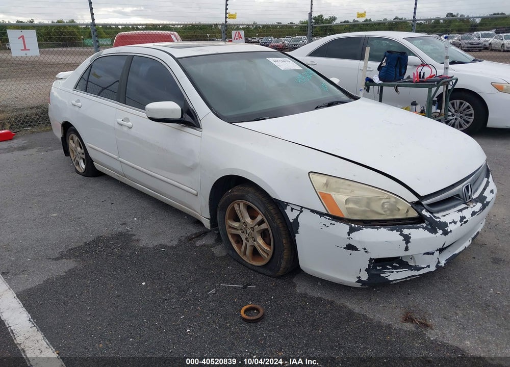 2006 HONDA ACCORD 2.4 EX VIN: 1HGCM56796A179002
