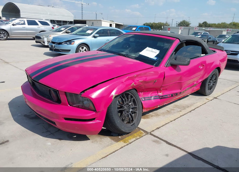2005 FORD MUSTANG VIN: 1ZVFT84N555197566
