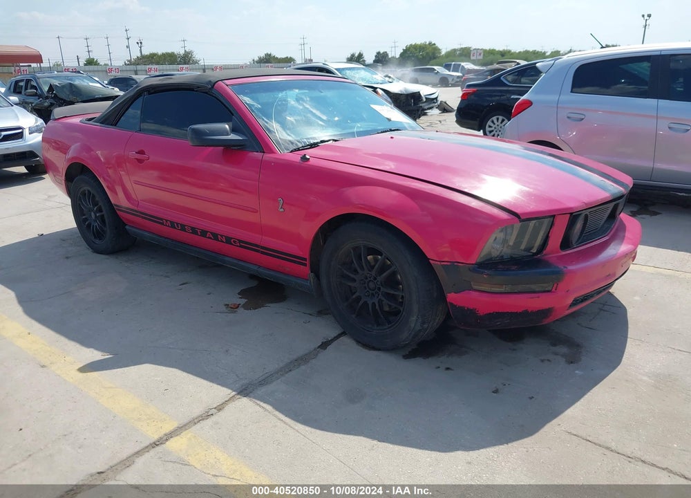 2005 FORD MUSTANG VIN: 1ZVFT84N555197566