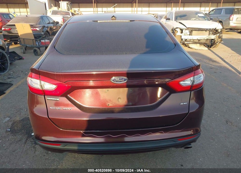 2013 FORD FUSION SE VIN: 3FA6P0H78DR323120