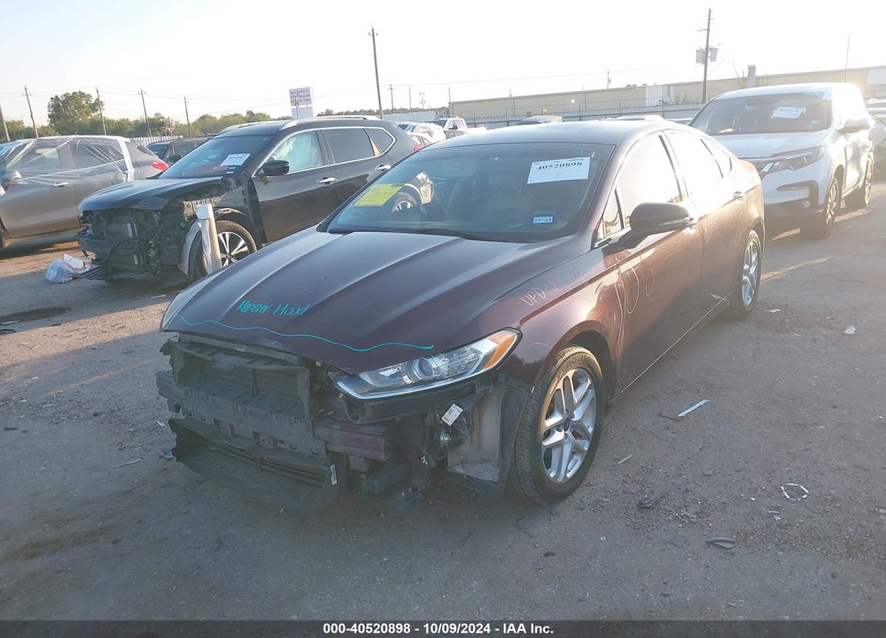 2013 FORD FUSION SE VIN: 3FA6P0H78DR323120