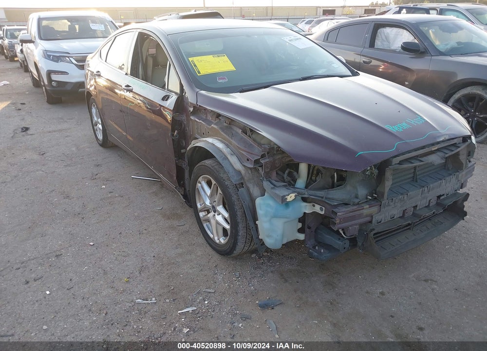 2013 FORD FUSION SE VIN: 3FA6P0H78DR323120