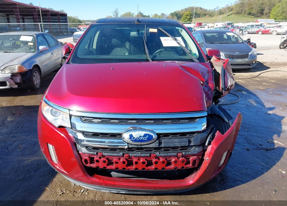 2014 FORD EDGE VIN: 2FMDK3JC4EBB52967