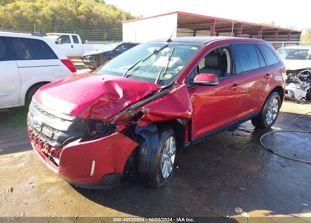 2014 FORD EDGE VIN: 2FMDK3JC4EBB52967