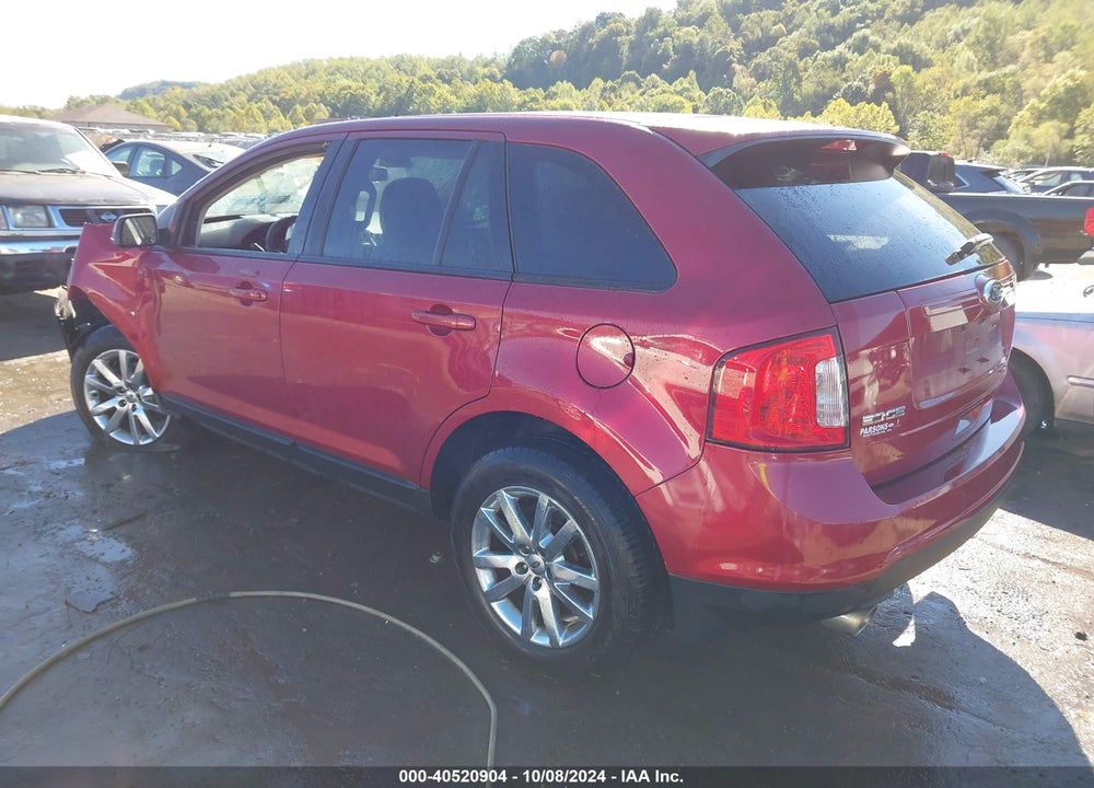 2014 FORD EDGE VIN: 2FMDK3JC4EBB52967