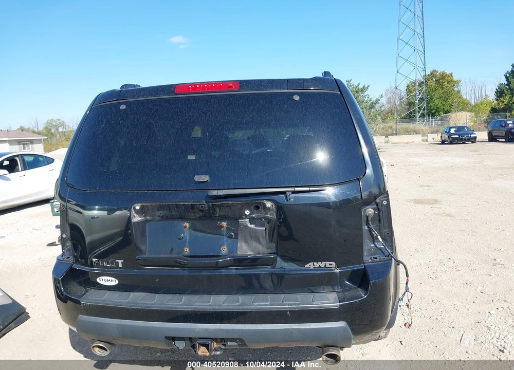 2011 HONDA PILOT EX-L VIN: 5FNYF4H53BB077829