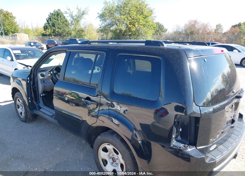 2011 HONDA PILOT EX-L VIN: 5FNYF4H53BB077829