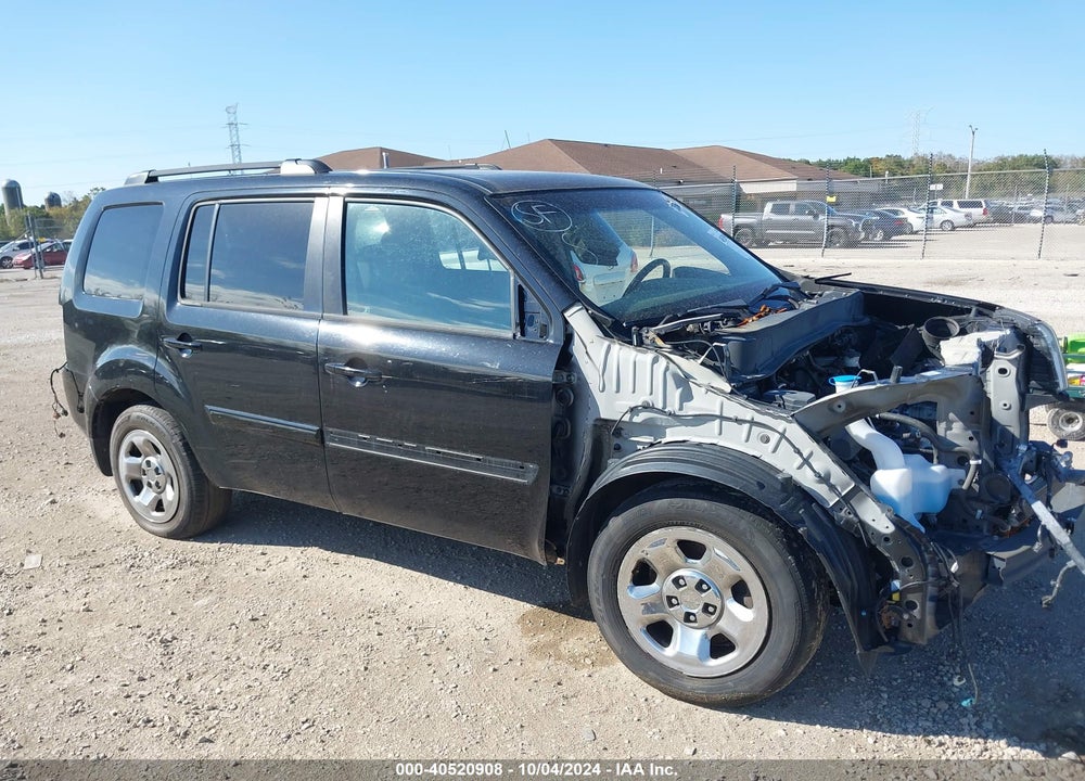 2011 HONDA PILOT EX-L VIN: 5FNYF4H53BB077829