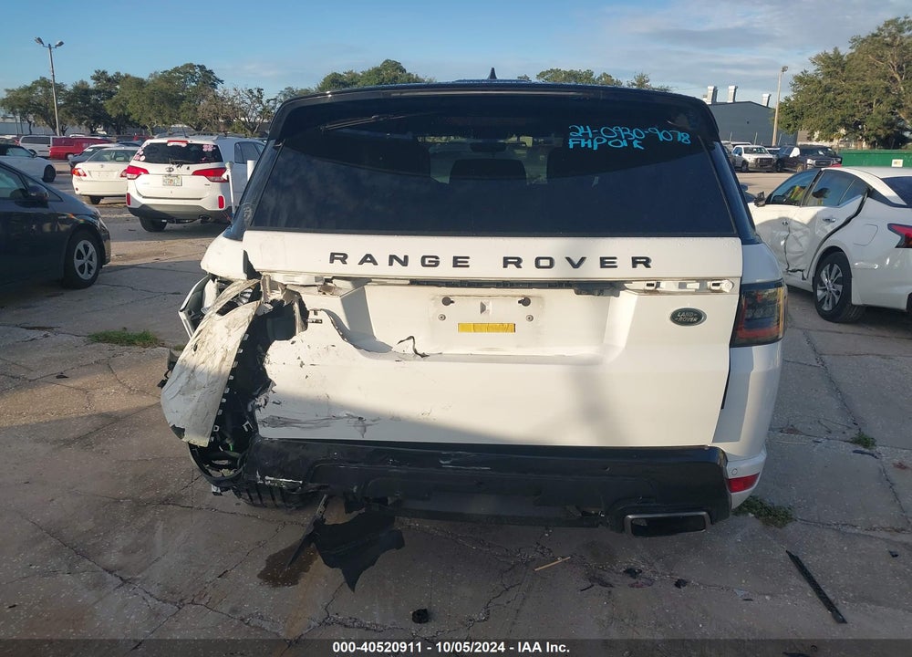 2019 LAND ROVER RANGE ROVER SPORT HST MHEV VIN: SALWS2SU8KA862534