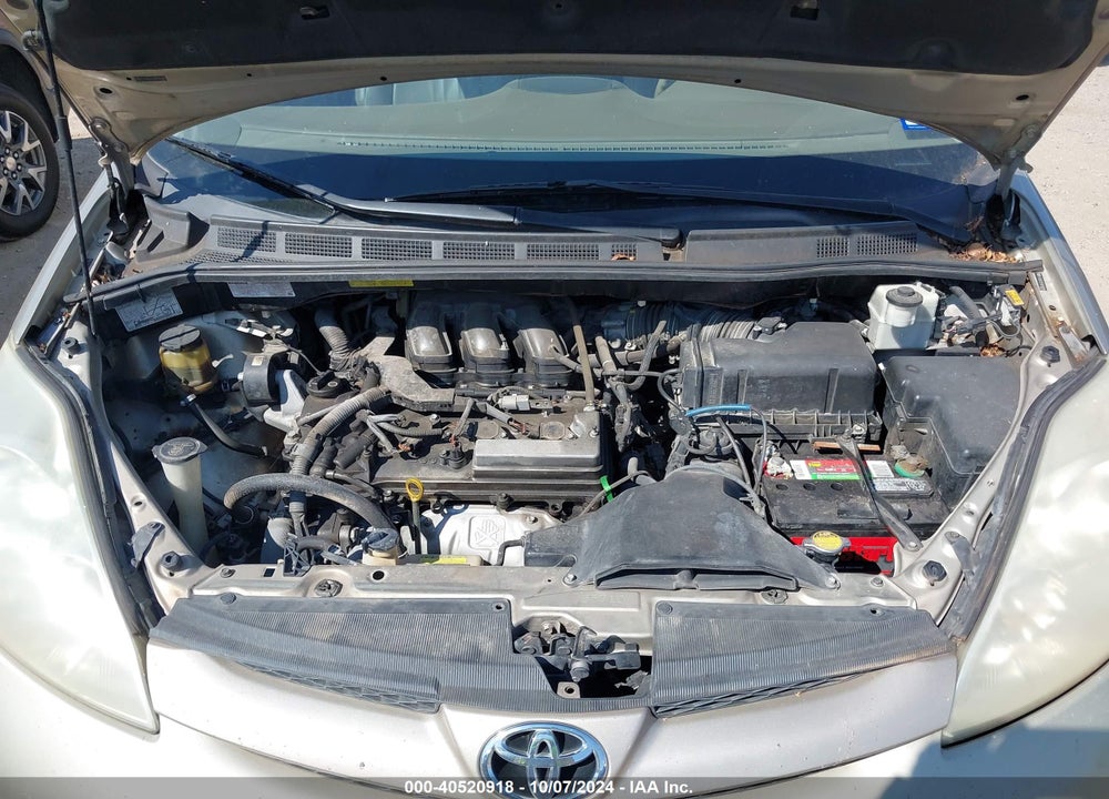2008 TOYOTA SIENNA LE VIN: 5TDZK23C18S180391