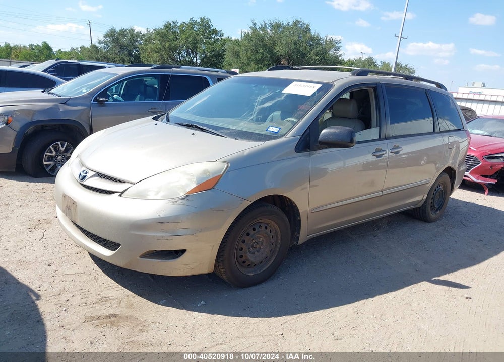 2008 TOYOTA SIENNA LE VIN: 5TDZK23C18S180391