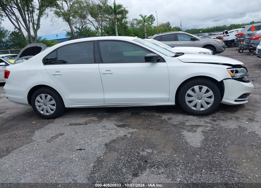 2015 VOLKSWAGEN JETTA 2.0L S VIN: 3VW2K7AJ1FM401854