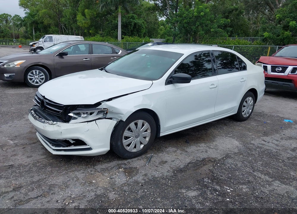 2015 VOLKSWAGEN JETTA 2.0L S VIN: 3VW2K7AJ1FM401854