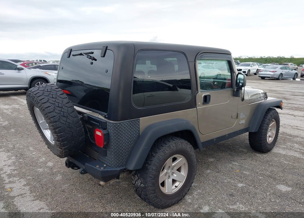 2006 JEEP WRANGLER RUBICON VIN: 1J4FA69S46P713590