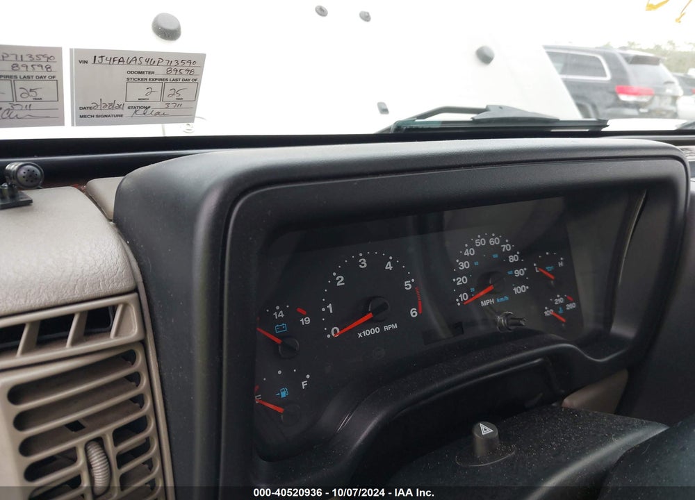 2006 JEEP WRANGLER RUBICON VIN: 1J4FA69S46P713590