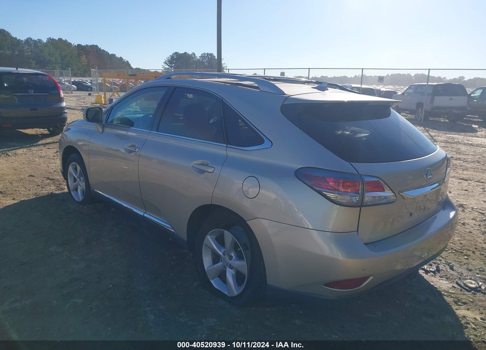 2013 LEXUS RX 350 VIN: 2T2BK1BA7DC187405