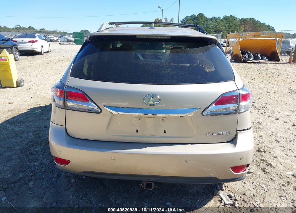 2013 LEXUS RX 350 VIN: 2T2BK1BA7DC187405