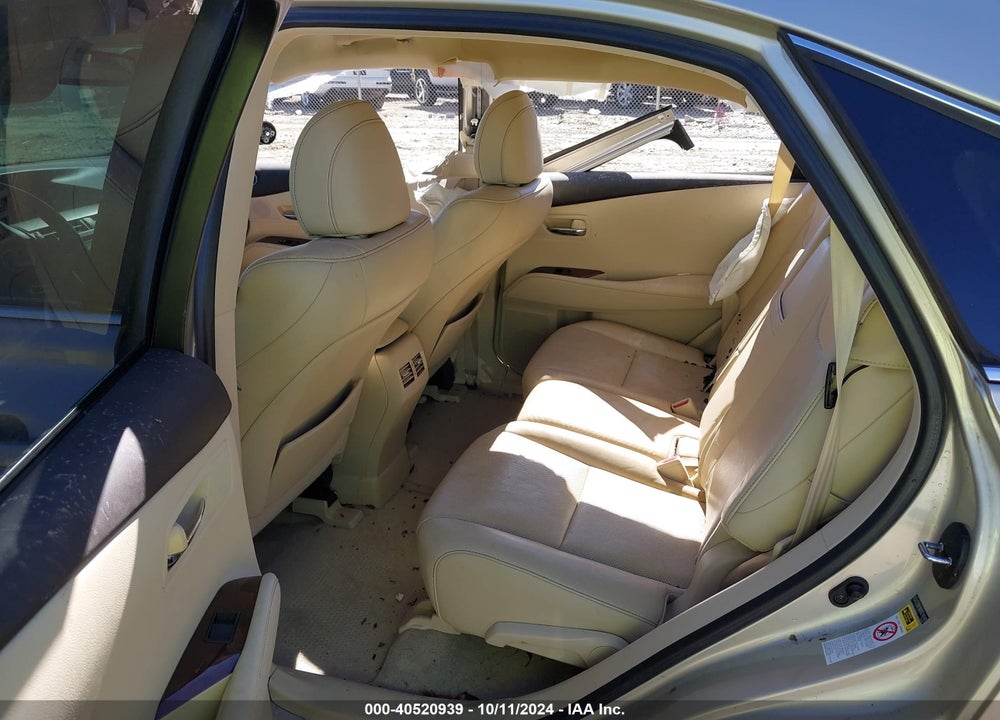 2013 LEXUS RX 350 VIN: 2T2BK1BA7DC187405