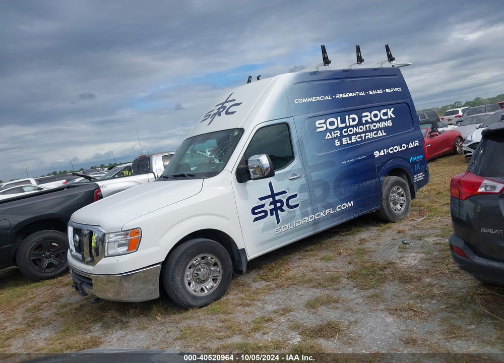 2019 NISSAN NV CARGO NV3500 HD SL V8 VIN: 1N6AF0LY5KN806701