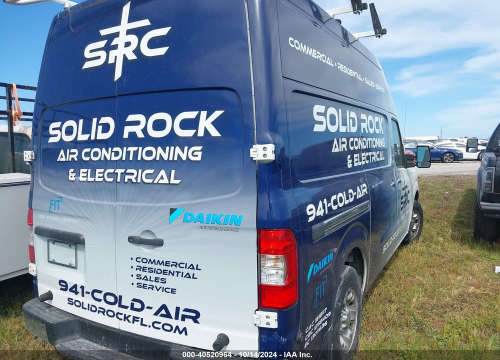 2019 NISSAN NV CARGO NV3500 HD SL V8 VIN: 1N6AF0LY5KN806701