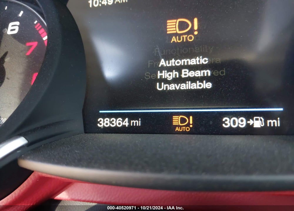 2017 ALFA ROMEO GIULIA VIN: ZARFAEAV6H7548513