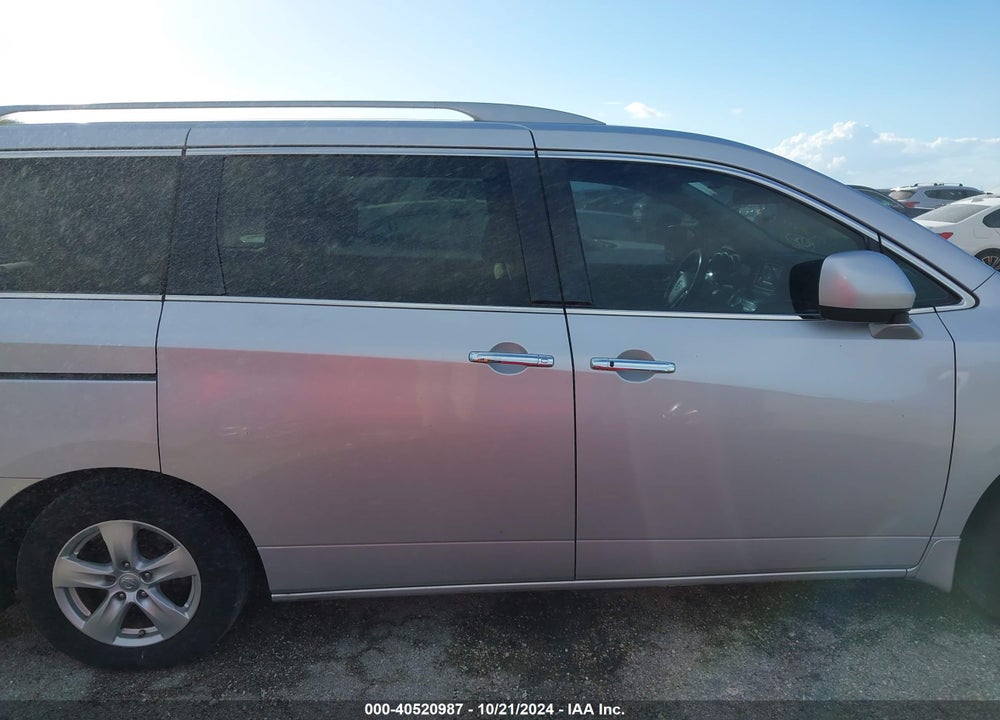 2013 NISSAN QUEST SV VIN: JN8AE2KP3D9066723
