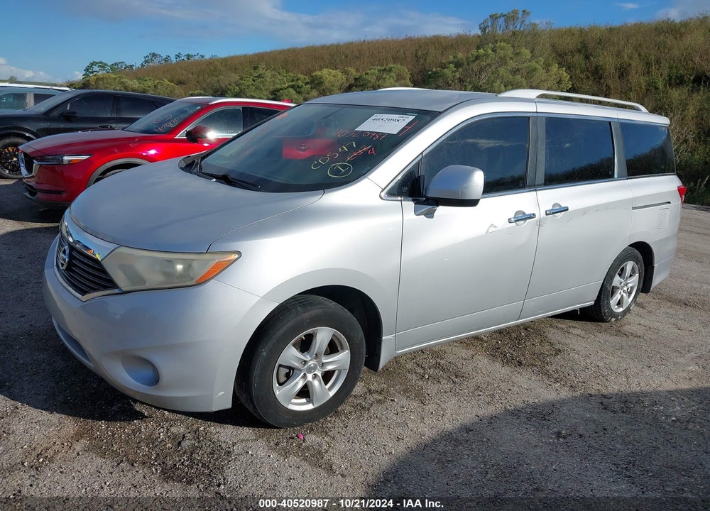 2013 NISSAN QUEST SV VIN: JN8AE2KP3D9066723