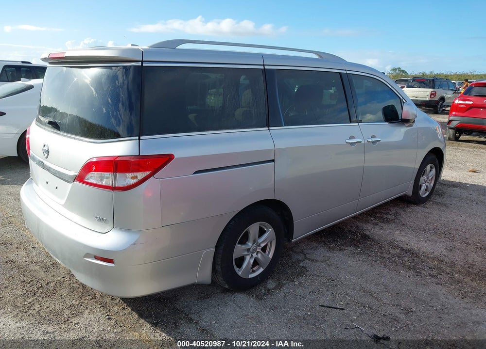 2013 NISSAN QUEST SV VIN: JN8AE2KP3D9066723