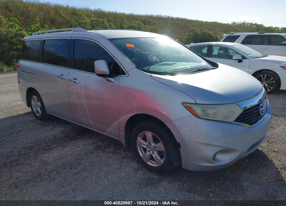2013 NISSAN QUEST SV VIN: JN8AE2KP3D9066723