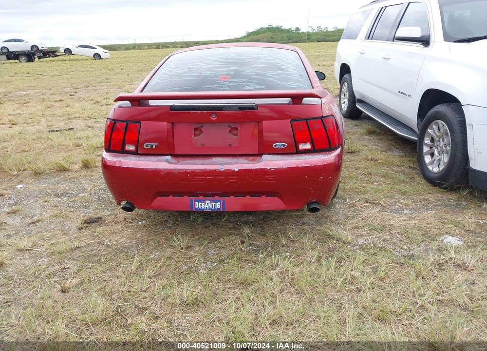 2004 FORD MUSTANG GT VIN: 1FAFP42X74F111239