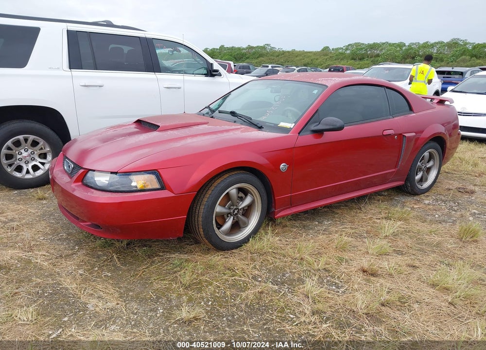 2004 FORD MUSTANG GT VIN: 1FAFP42X74F111239