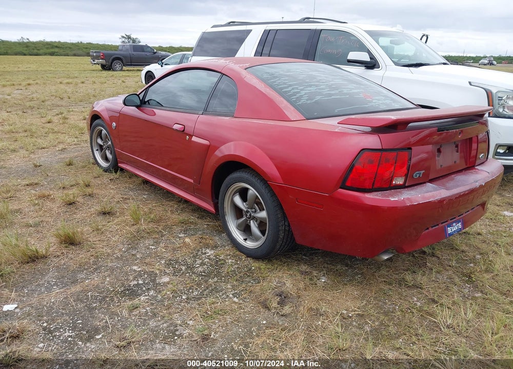 2004 FORD MUSTANG GT VIN: 1FAFP42X74F111239
