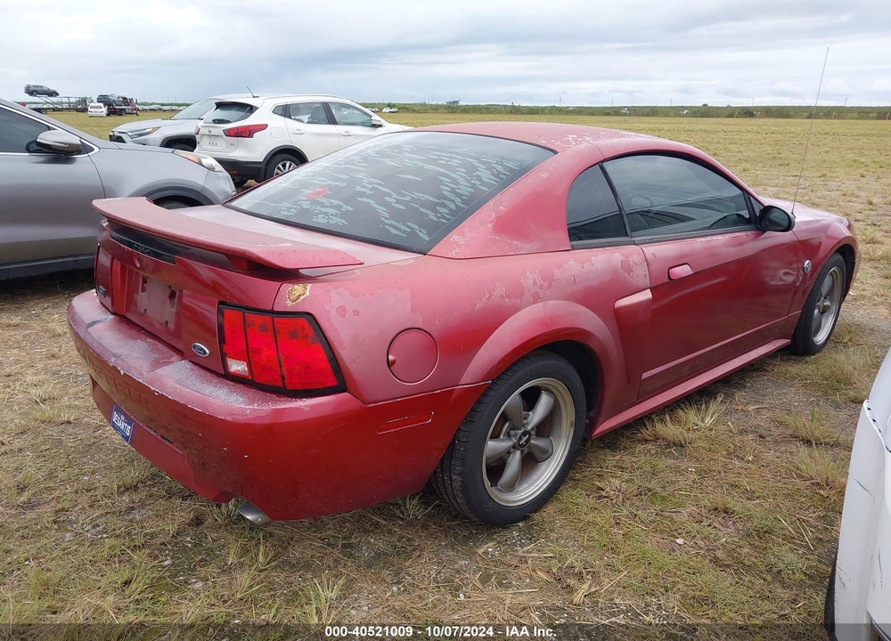 2004 FORD MUSTANG GT VIN: 1FAFP42X74F111239