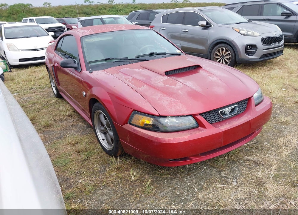 2004 FORD MUSTANG GT VIN: 1FAFP42X74F111239