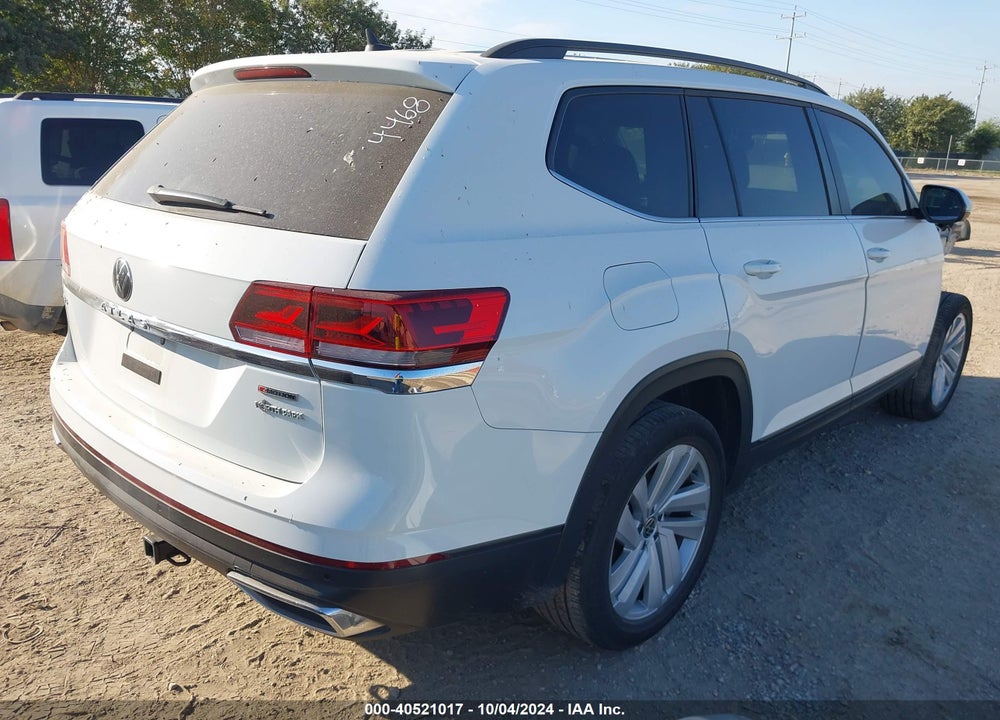 2021 VOLKSWAGEN ATLAS 3.6L V6 SE W/TECHNOLOGY VIN: 1V2HR2CA4MC599528