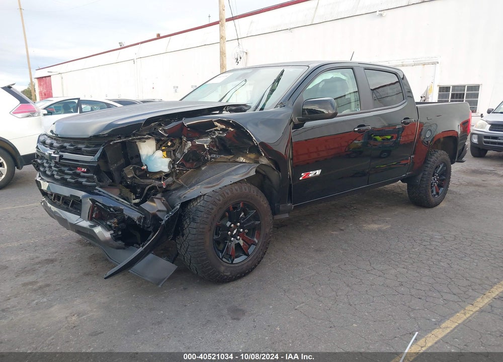 2021 CHEVROLET COLORADO 4WD SHORT BOX Z71 VIN: 1GCGTDEN2M1138009