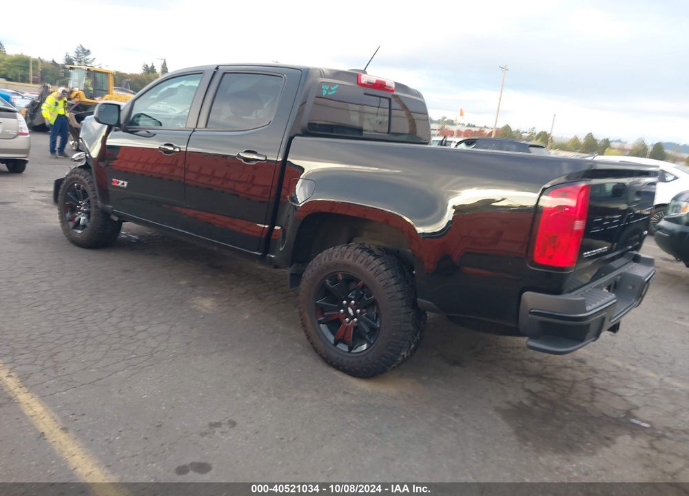 2021 CHEVROLET COLORADO 4WD SHORT BOX Z71 VIN: 1GCGTDEN2M1138009
