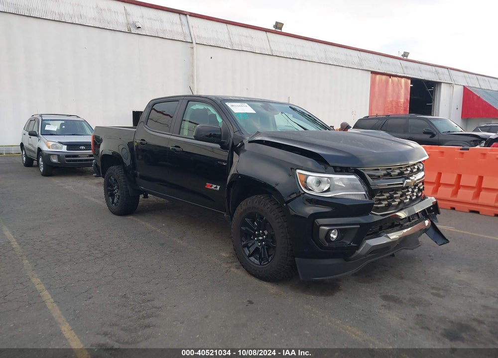 2021 CHEVROLET COLORADO 4WD SHORT BOX Z71 VIN: 1GCGTDEN2M1138009