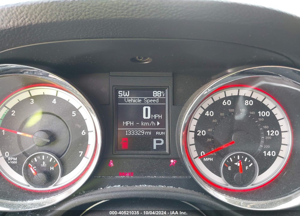 2013 DODGE DURANGO SXT VIN: 1C4RDJAGXDC651394
