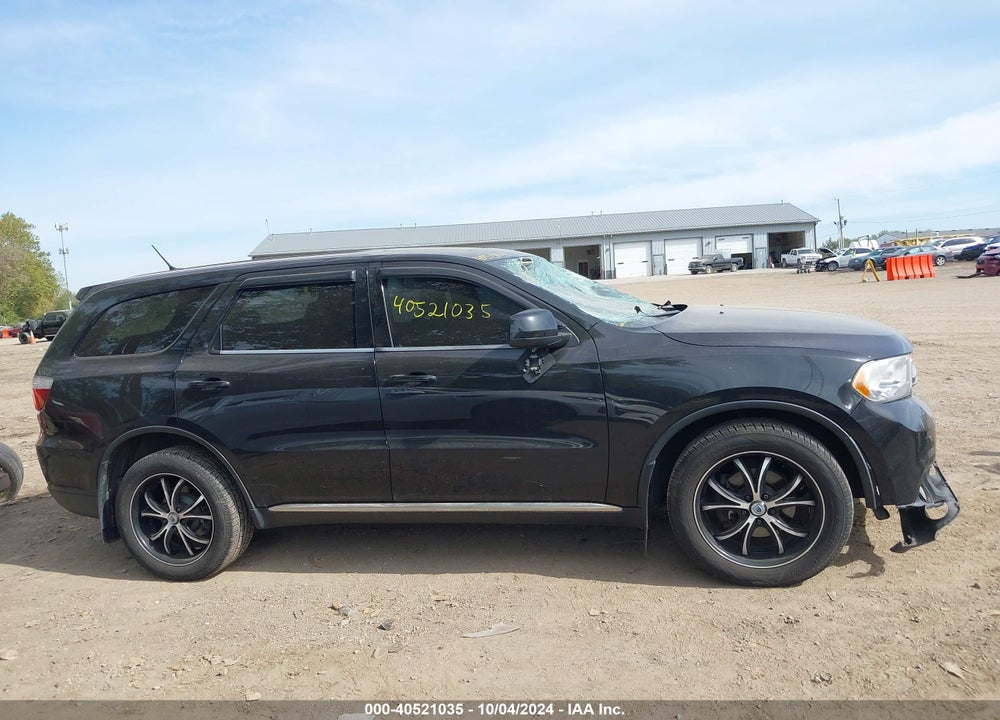 2013 DODGE DURANGO SXT VIN: 1C4RDJAGXDC651394