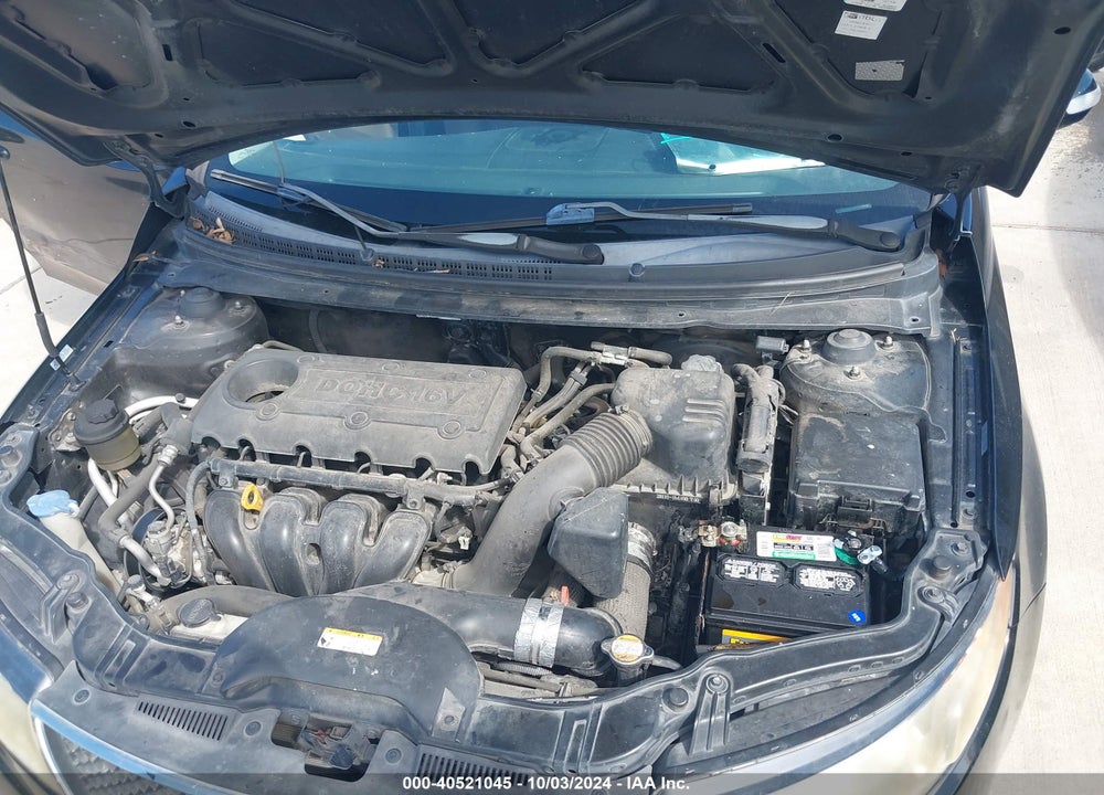 2010 KIA FORTE EX VIN: KNAFU4A29A5089039