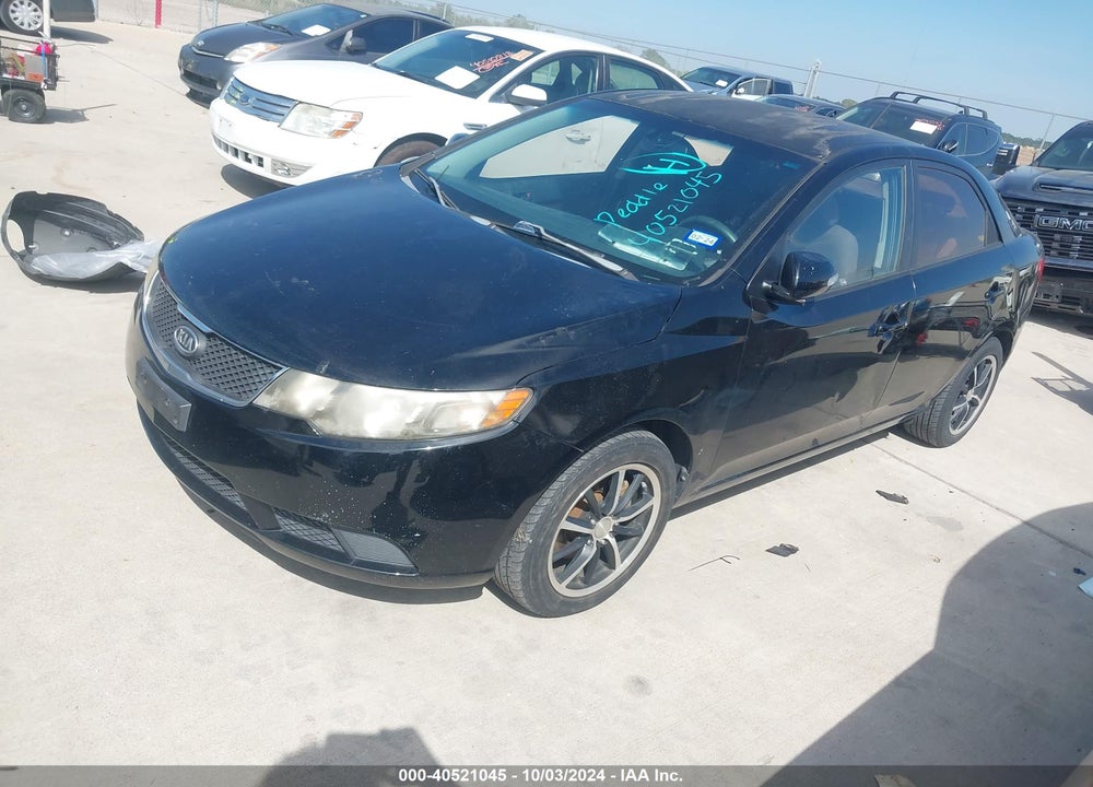 2010 KIA FORTE EX VIN: KNAFU4A29A5089039