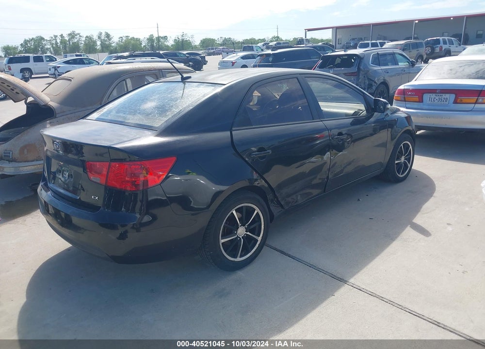 2010 KIA FORTE EX VIN: KNAFU4A29A5089039