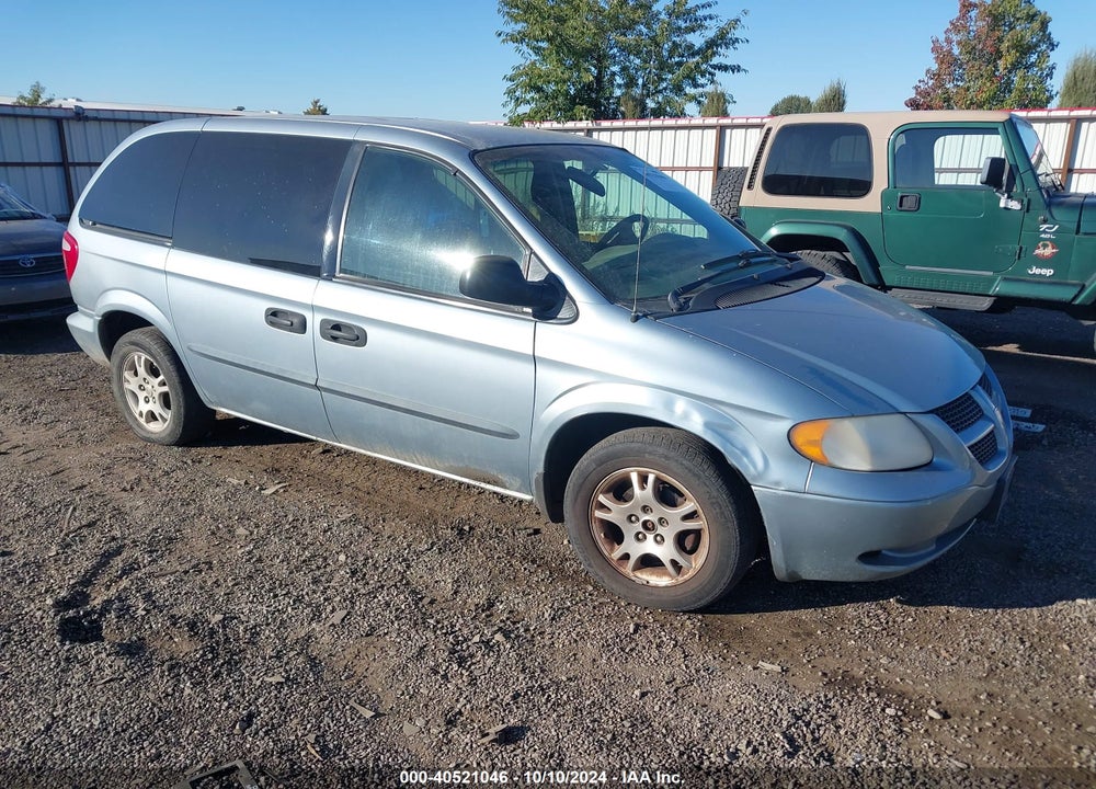 2003 DODGE CARAVAN SE VIN: 1D4GP25R53B317605