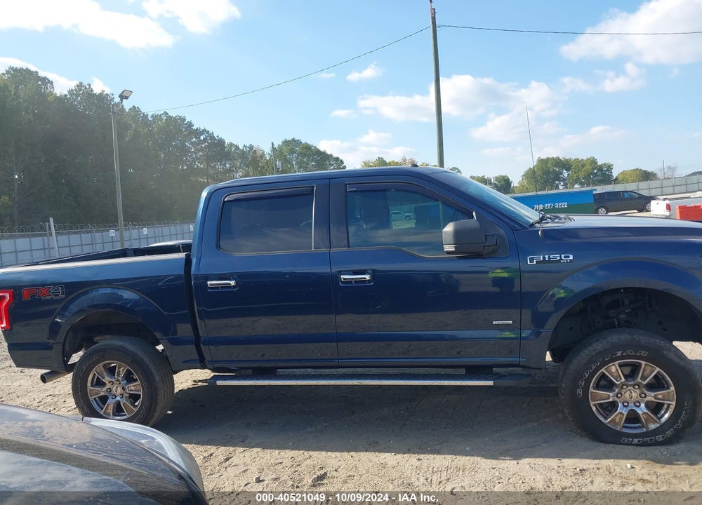 2016 FORD F-150 XLT VIN: 1FTEW1EP7GFA97527