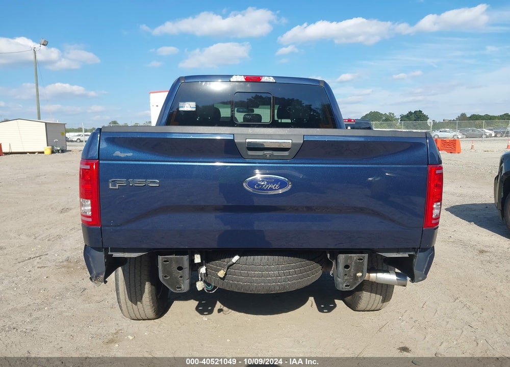 2016 FORD F-150 XLT VIN: 1FTEW1EP7GFA97527